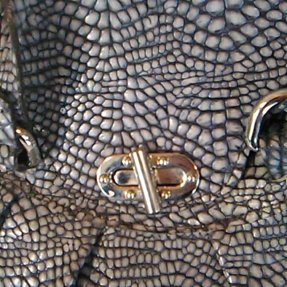 Vin Baker Reptile Embossed Satchel - Picture 2 of 11